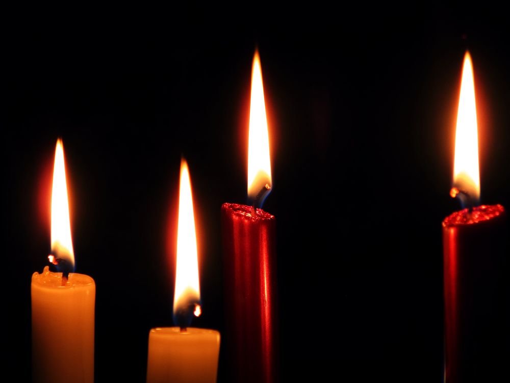 Velas coloridas